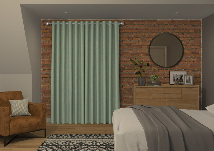 Sicily, Duckegg - Made to Measure Curtains - Image 7